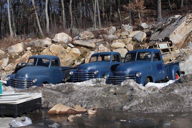 Old Navy Chevy trucks